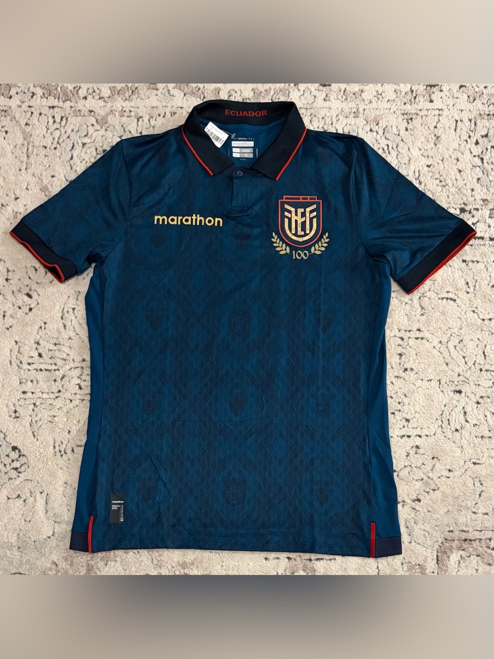 Marathon Authentic Ecuador National Team 100 Years Edition Jersey Men’s Sz: M